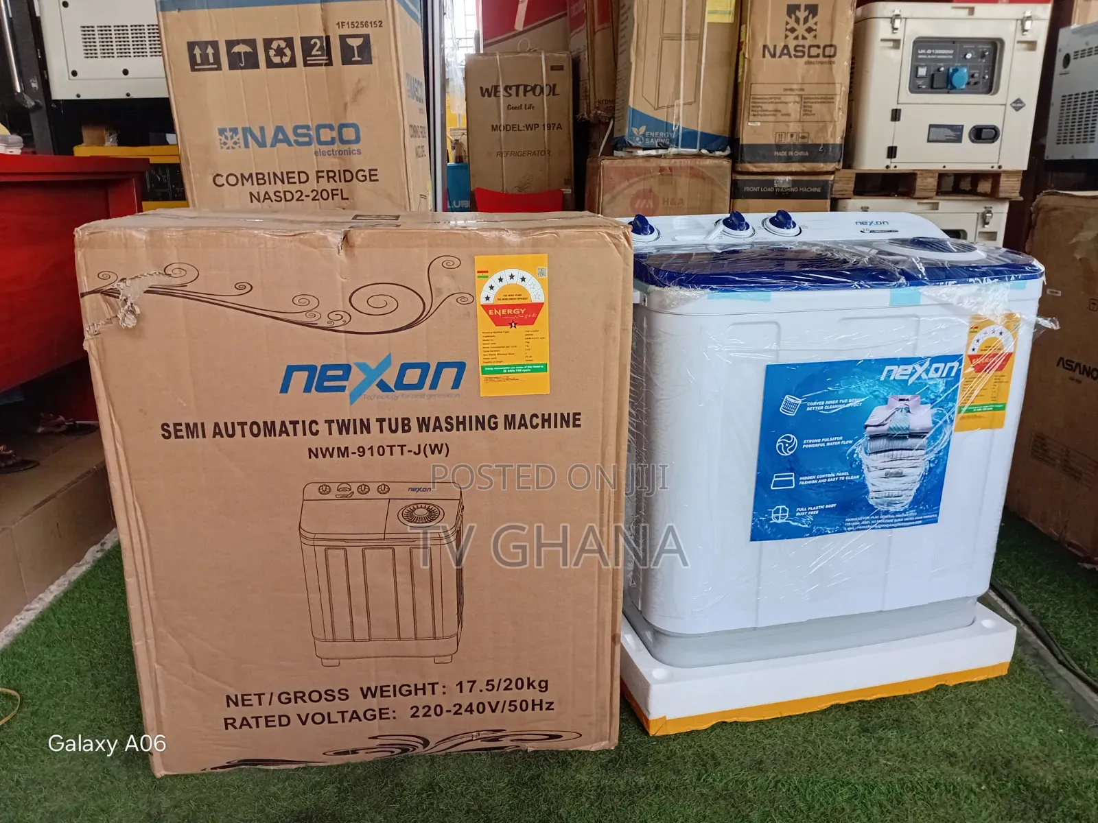 Nexon 7kg Top Load Washer – Fast Powerful Cleaning7kg