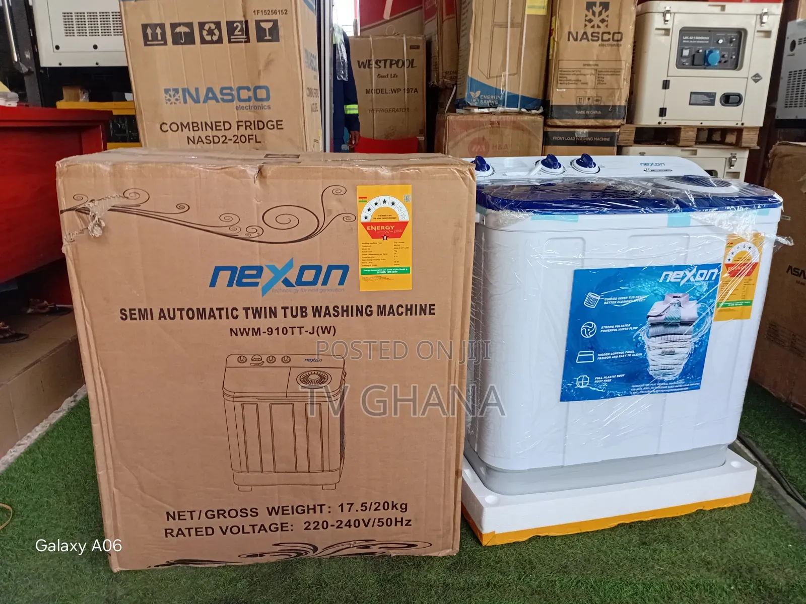 Nexon 7kg Top Load Washer – Fast Powerful Cleaning7kg