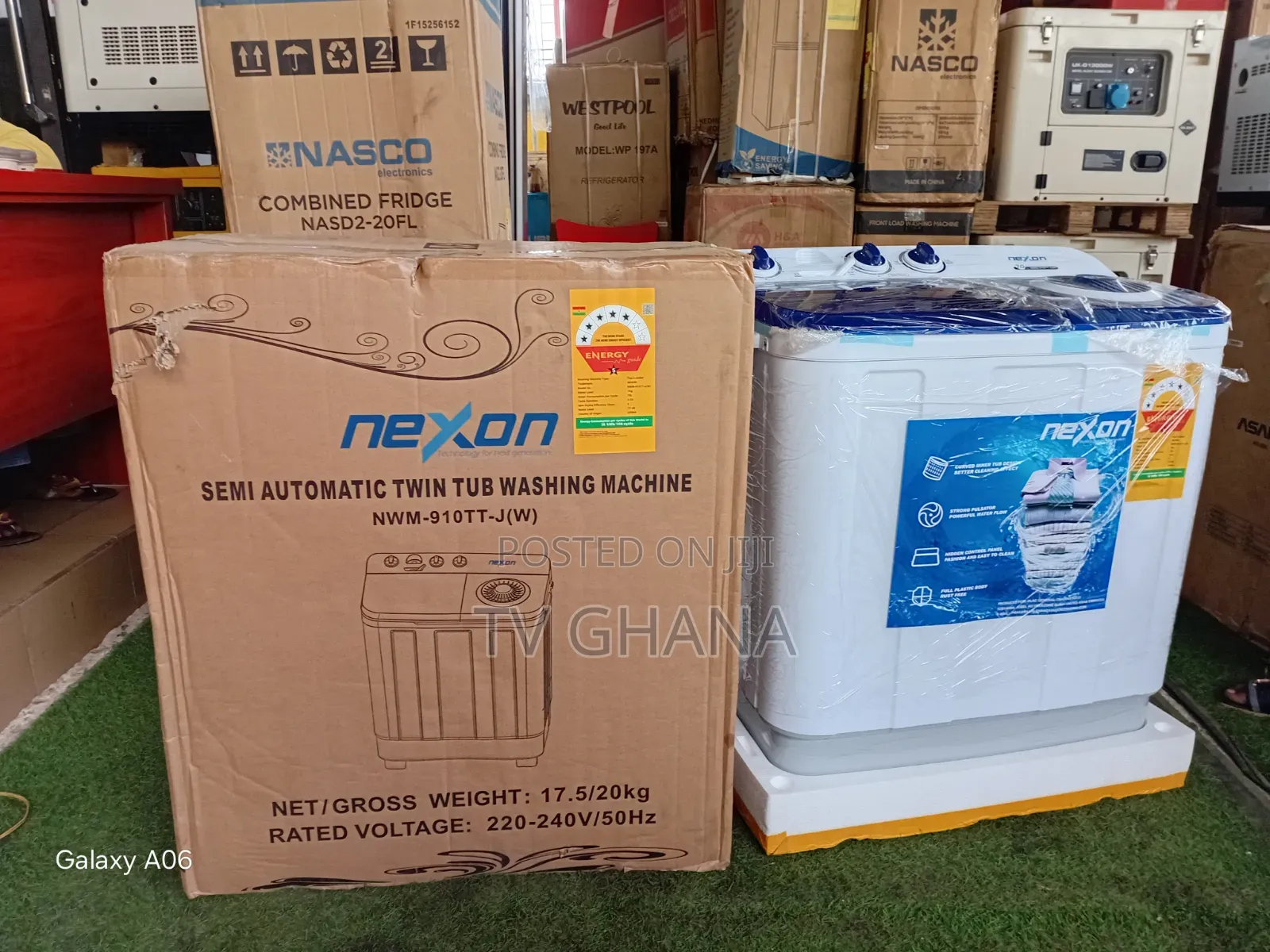 Nexon NWM-910TT-J(W) – 7kg Top Load Laundry Appliance7kg