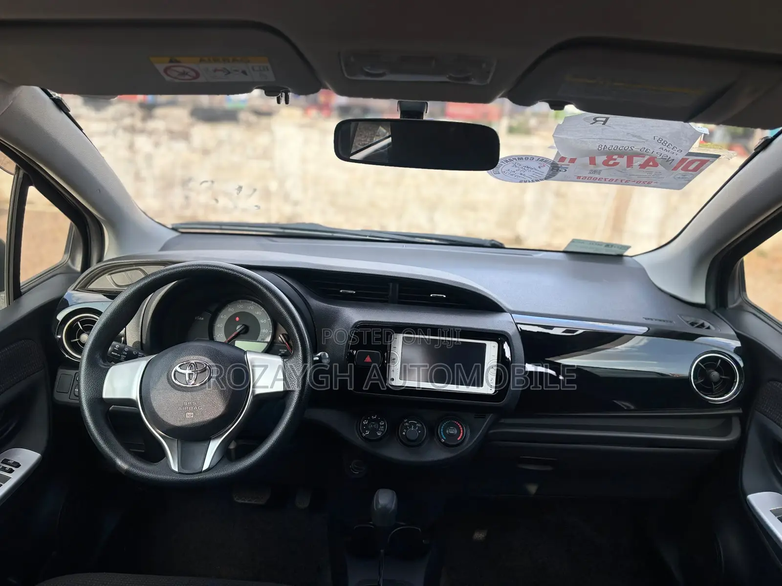 Toyota Vitz 2015 Black