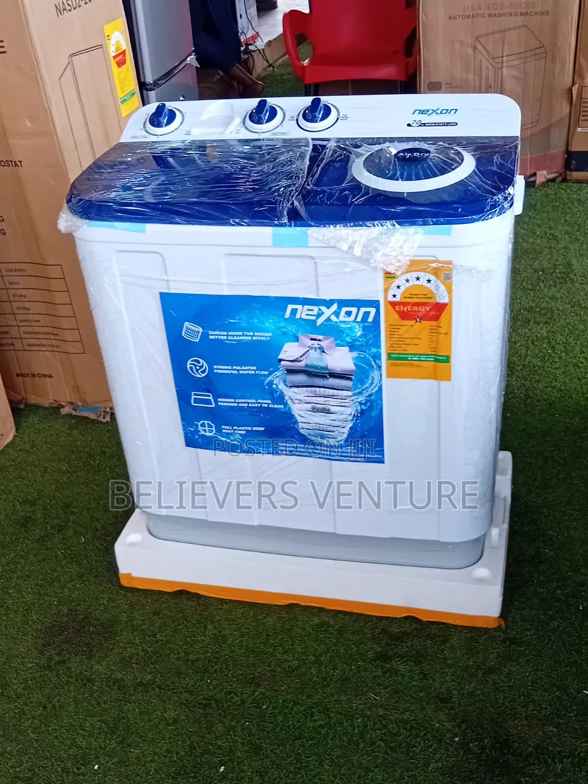 Brand New Nexon 7KG Washing Machine – Durable Twin Tub