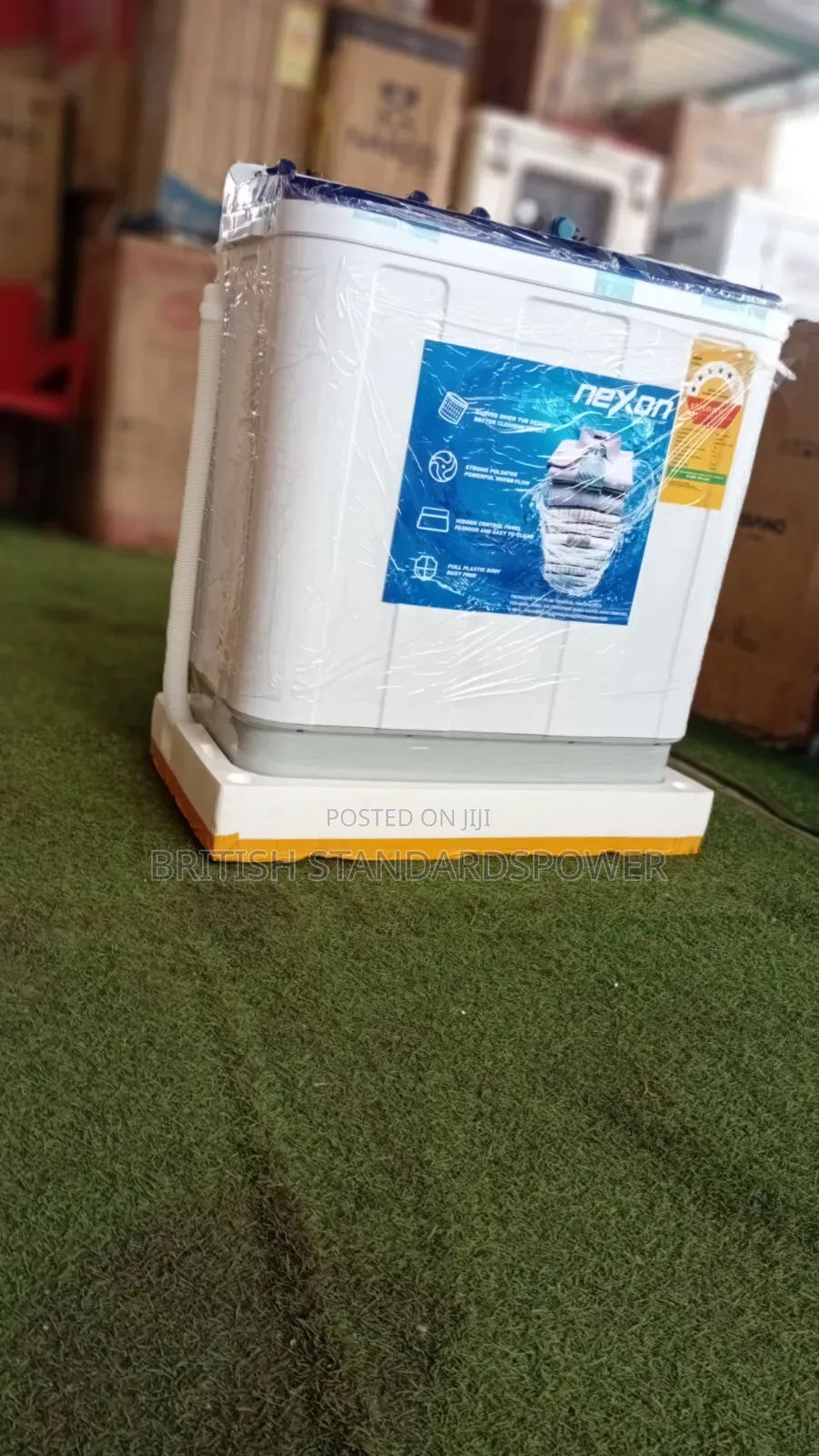 Compact 7kg Nexon Washing Machine Wash and Spin.
