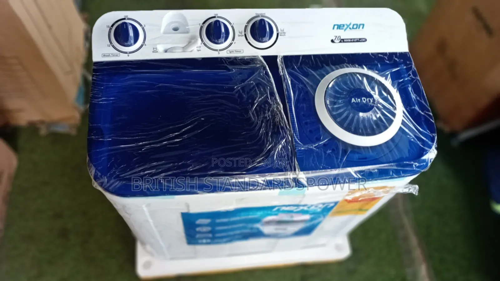 Compact 7kg Nexon Washing Machine Wash and Spin.