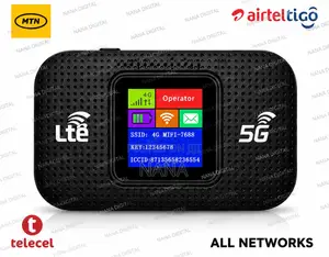 4g/5g LTE All Networks Pocket WiFi / MiFi With Screen