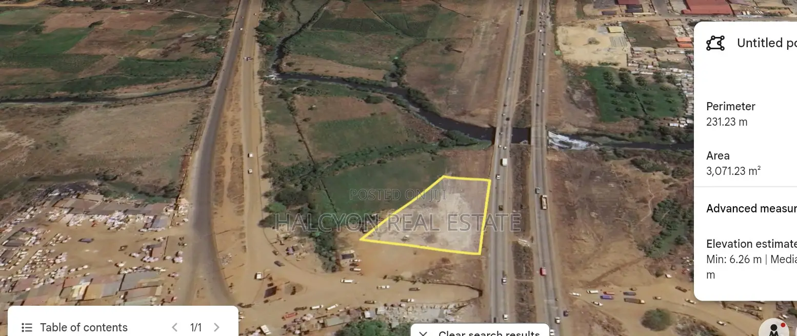 Prime Commercial Land for Sale – Motorway–klagon Underbridge