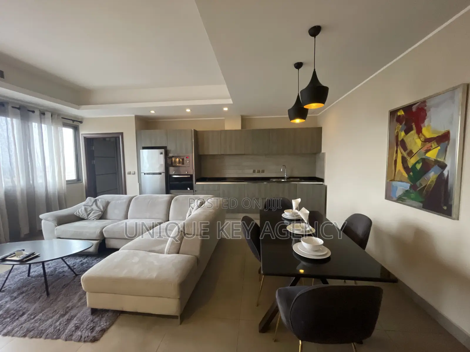 Furnished 2bdrm Apartment in Unique Key Agency, Danquah Circle for rent