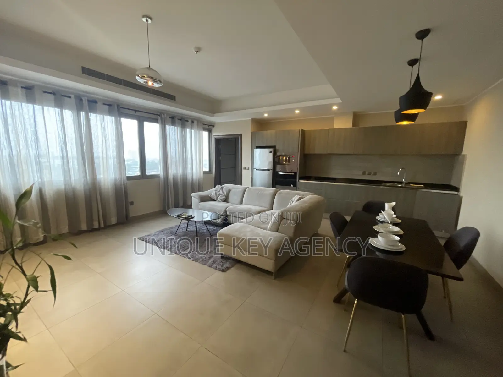 Furnished 2bdrm Apartment in Unique Key Agency, Danquah Circle for rent