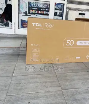 Quality TCL 50 Inch Qled Smart GoogleTelevision(Black) 