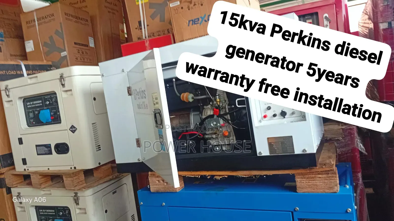 15kVA Heavy Duty Diesel Generator | Strong Power Backup With Excellent