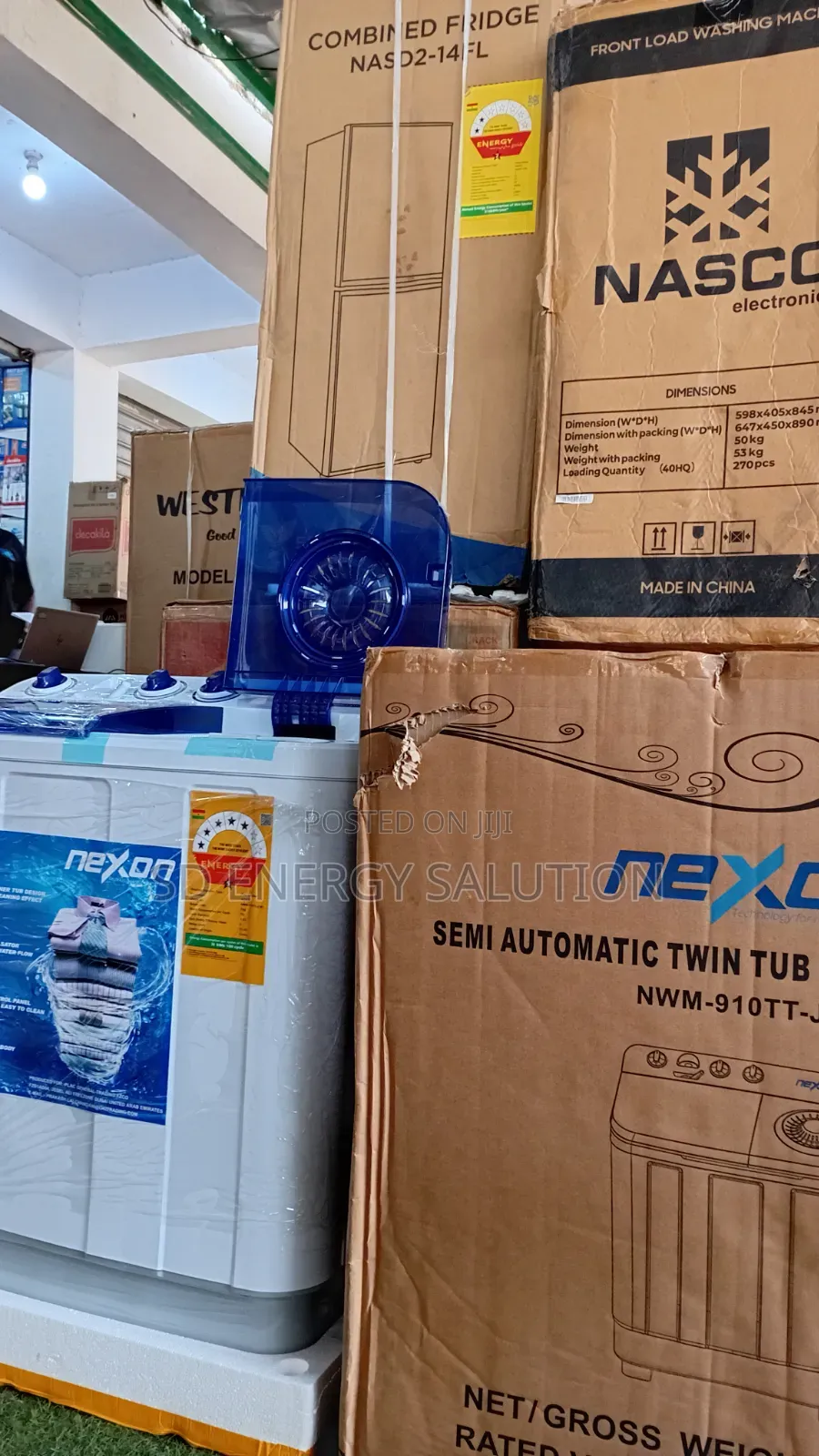 Brand New Nasco 7KG Washing Machine – Energy Saving