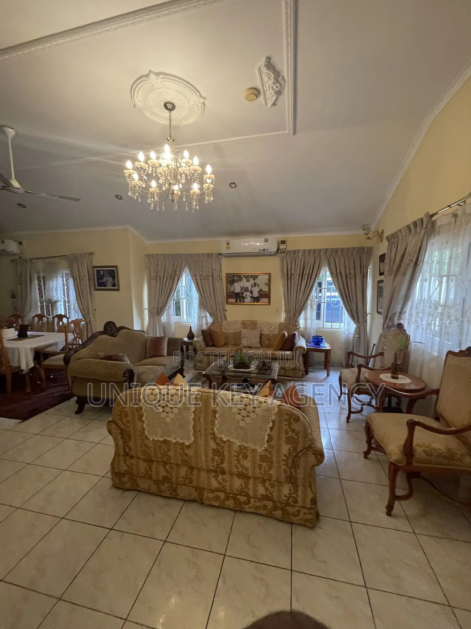 Furnished 4bdrm House in Unique Key Agency, Regimanuel Gray Estates