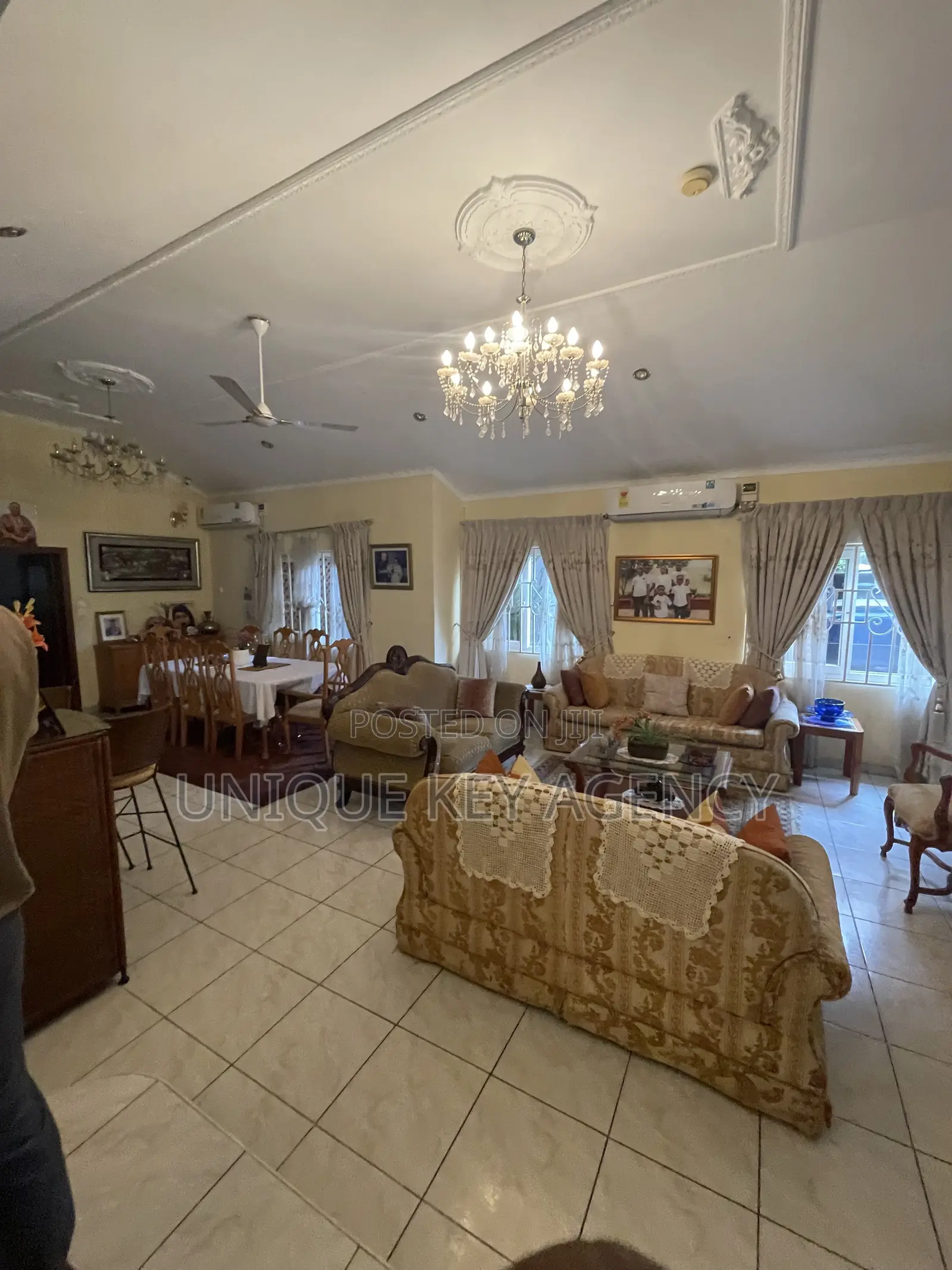 Furnished 4bdrm House in Unique Key Agency, Regimanuel Gray Estates