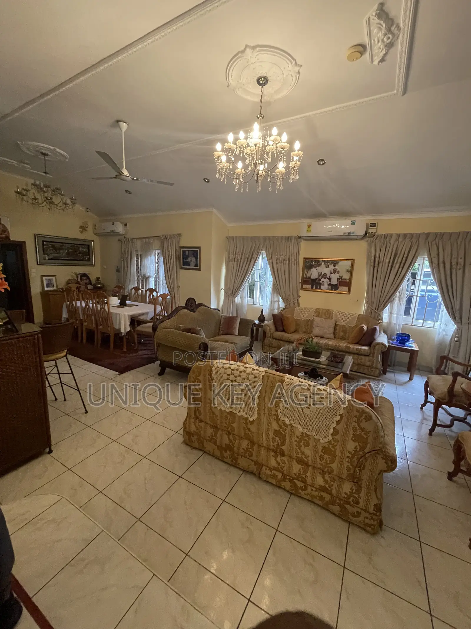 Furnished 4bdrm House in Unique Key Agency, Regimanuel Gray Estates