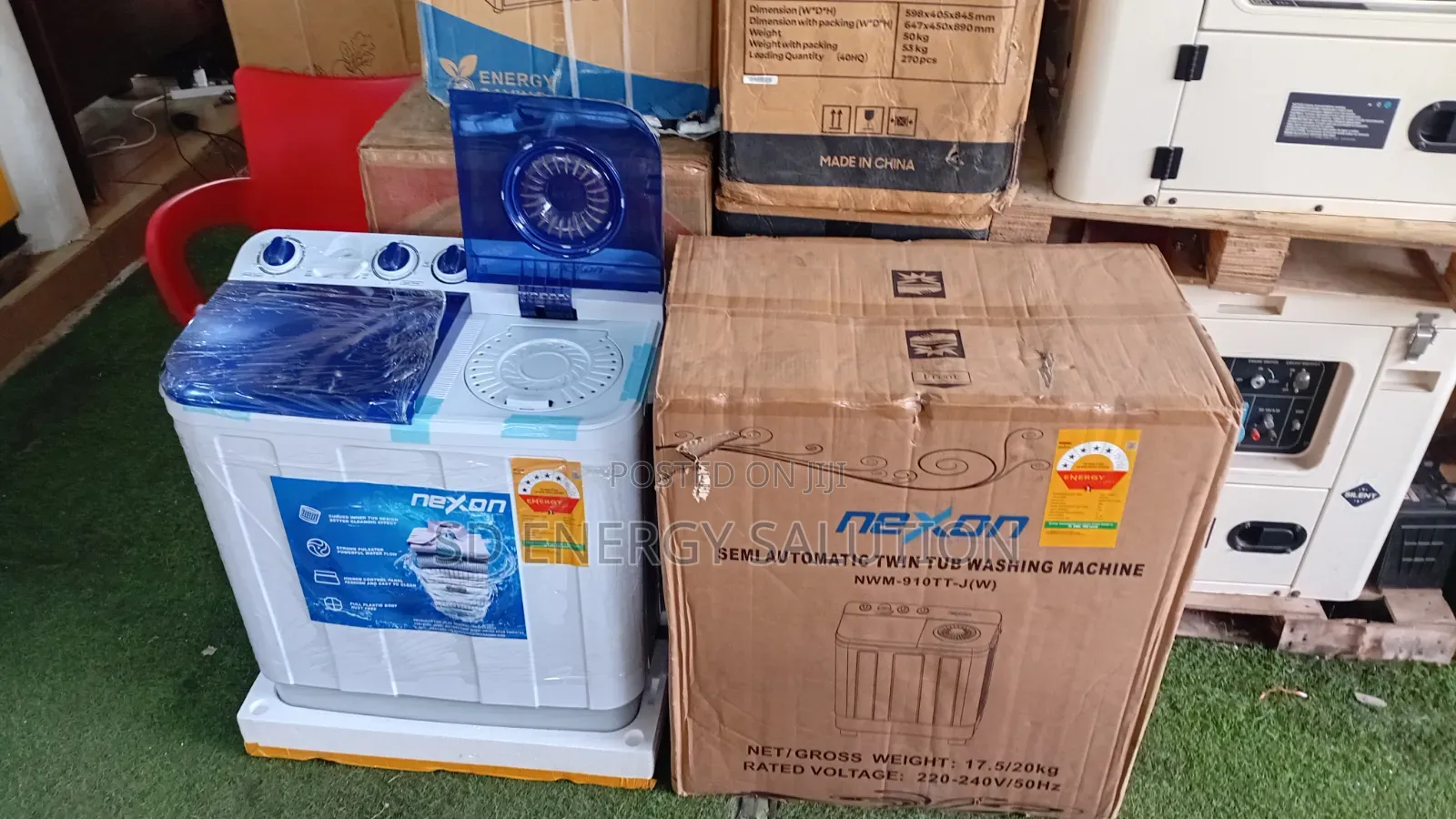 Nasco 7KG Washing Machine – Durable Reliable Performance