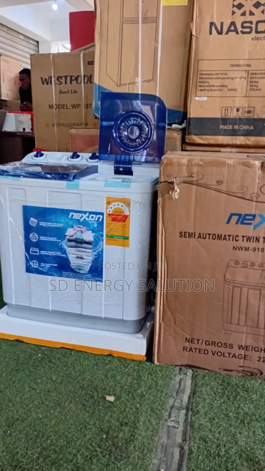 Nasco 7KG Washing Machine – Durable Reliable Performance