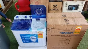 Nasco 7KG Twin Tub Washing Machine – Powerful Cleaning