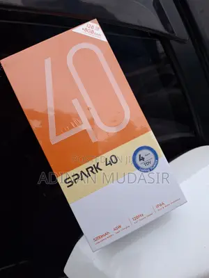 New Tecno Spark 40 256 GB Black
