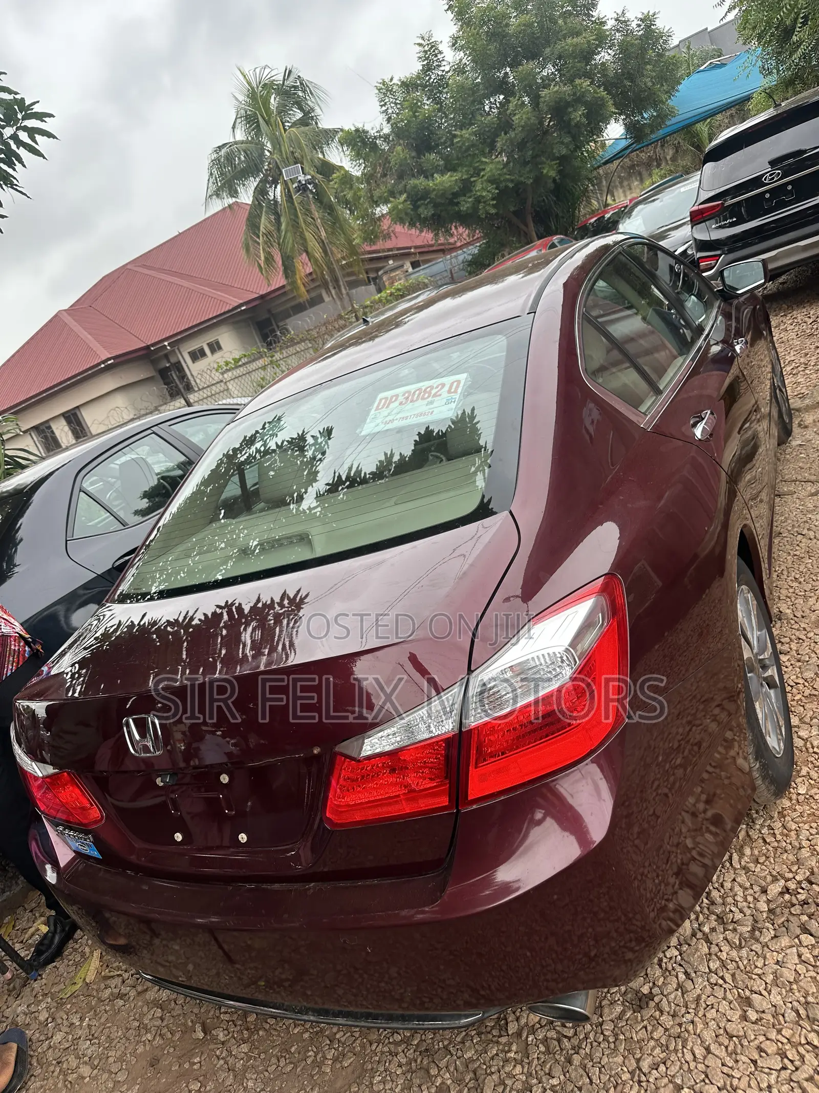 Honda Accord EX 4dr Sedan (2.4L 4cyl 6M) 2015 Red