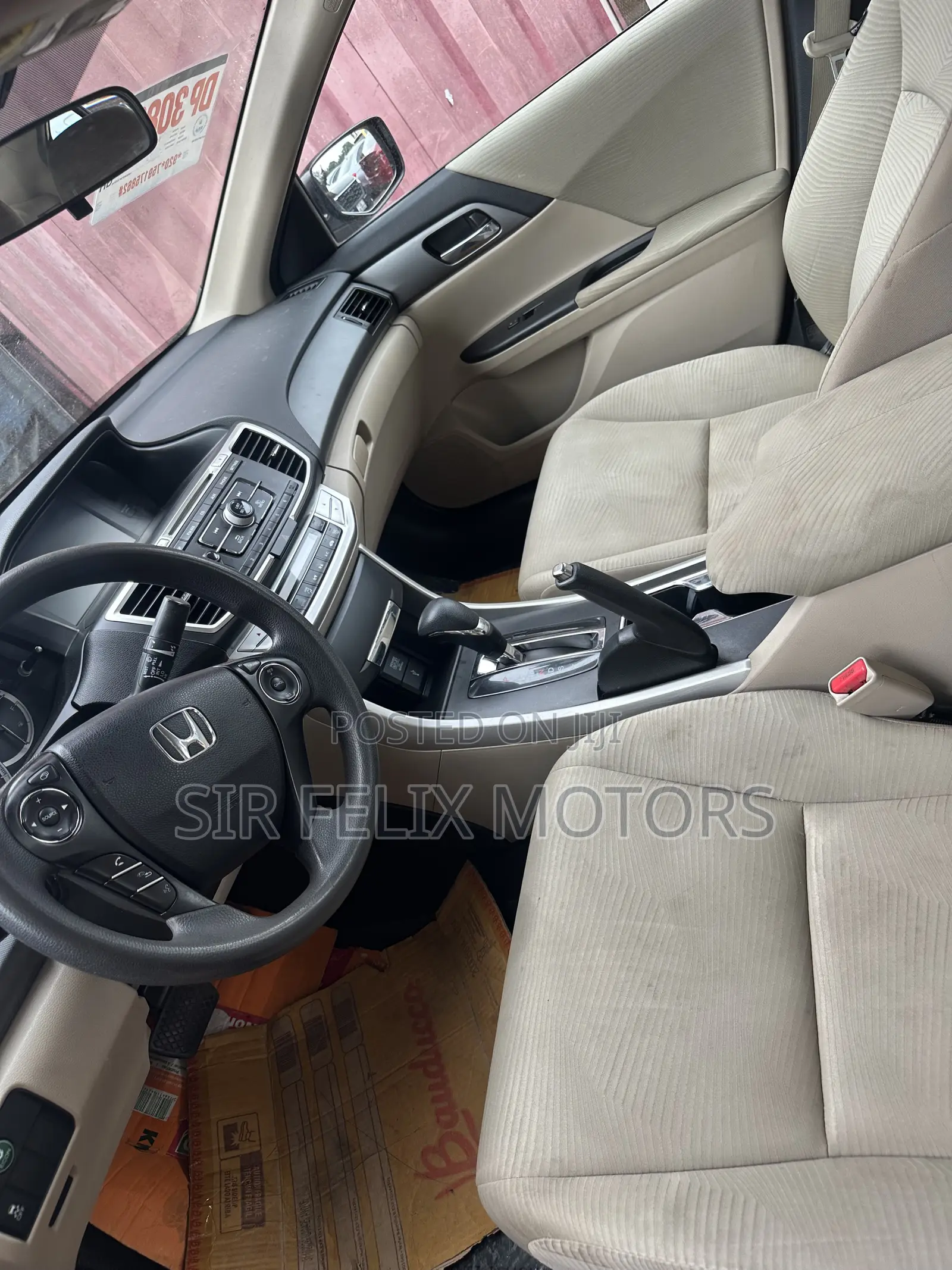 Honda Accord EX 4dr Sedan (2.4L 4cyl 6M) 2015 Red
