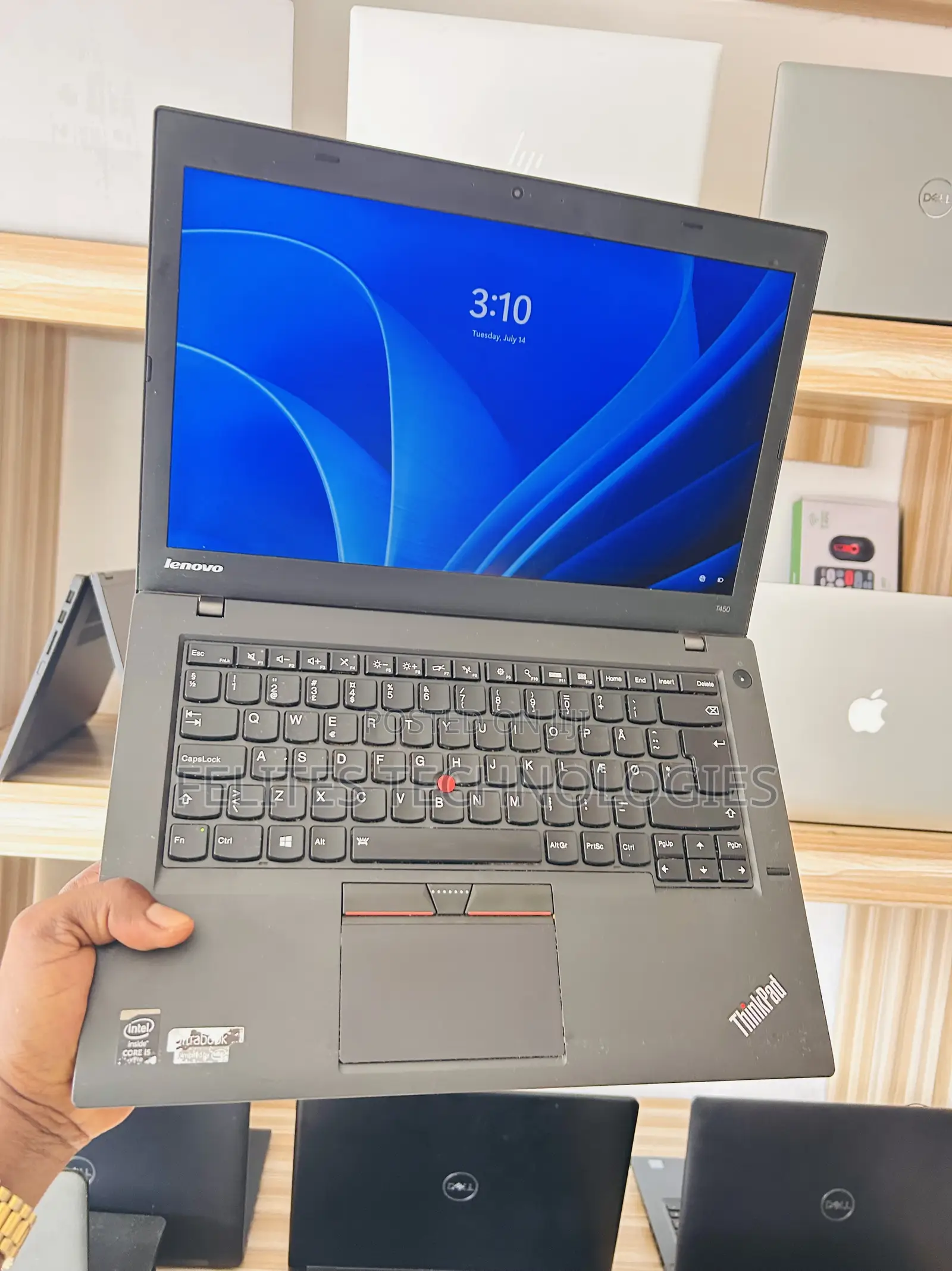 Laptop Lenovo ThinkPad T450 8GB Intel Core i5 SSD 256GB