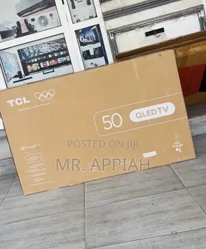 High Sufficient TCL 50” Qled Smart Google Television(2025 Model)