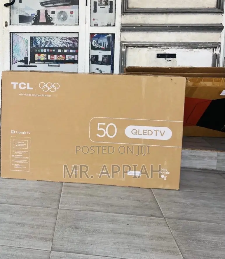 High Sufficient TCL 50” Qled Smart Google Television(2025 Model)