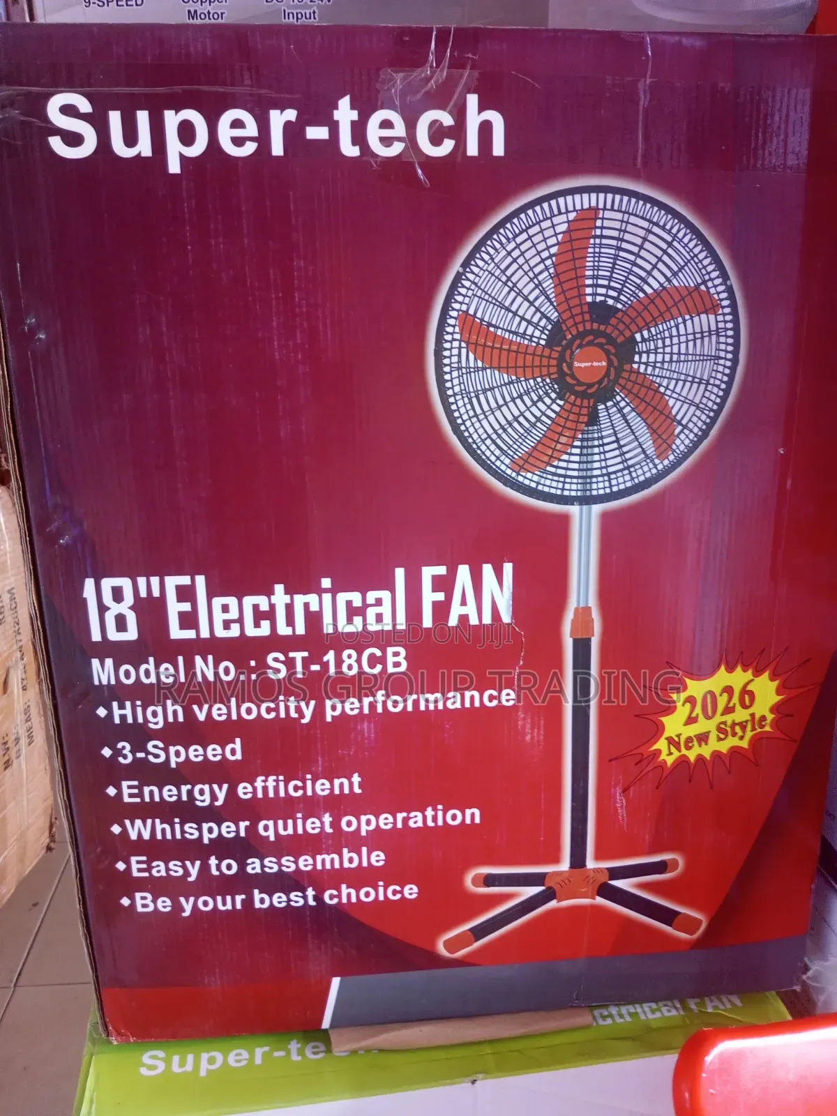 18" Standing Fan