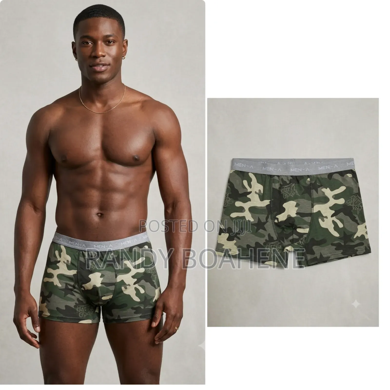 3 in 1 Men Teal Boxers