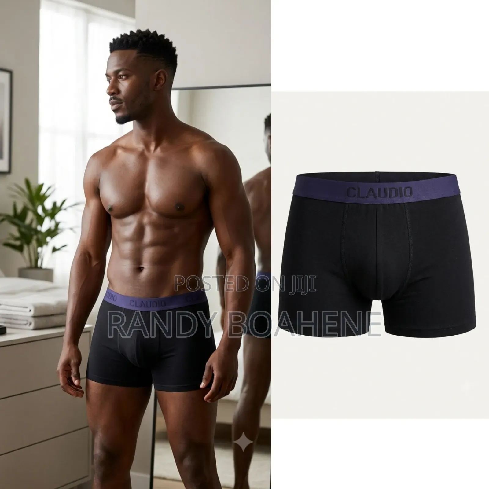 3 in 1 Men Teal Boxers