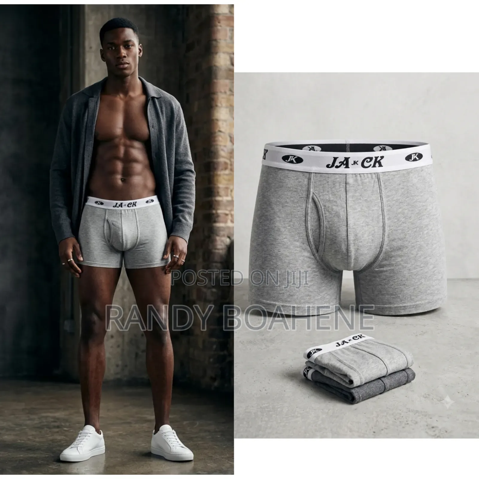3 in 1 Men Teal Boxers