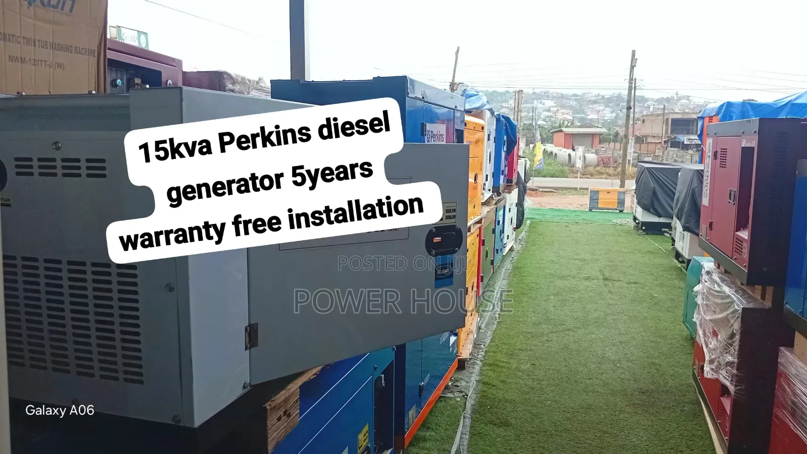 15kVA Diesel Generator Strong Engine Perfect Power Backup Solution