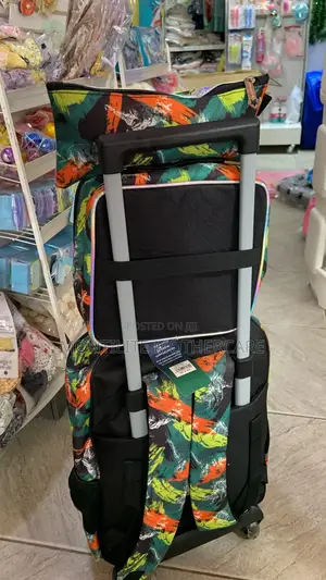3 in 1 Dragging School Bags