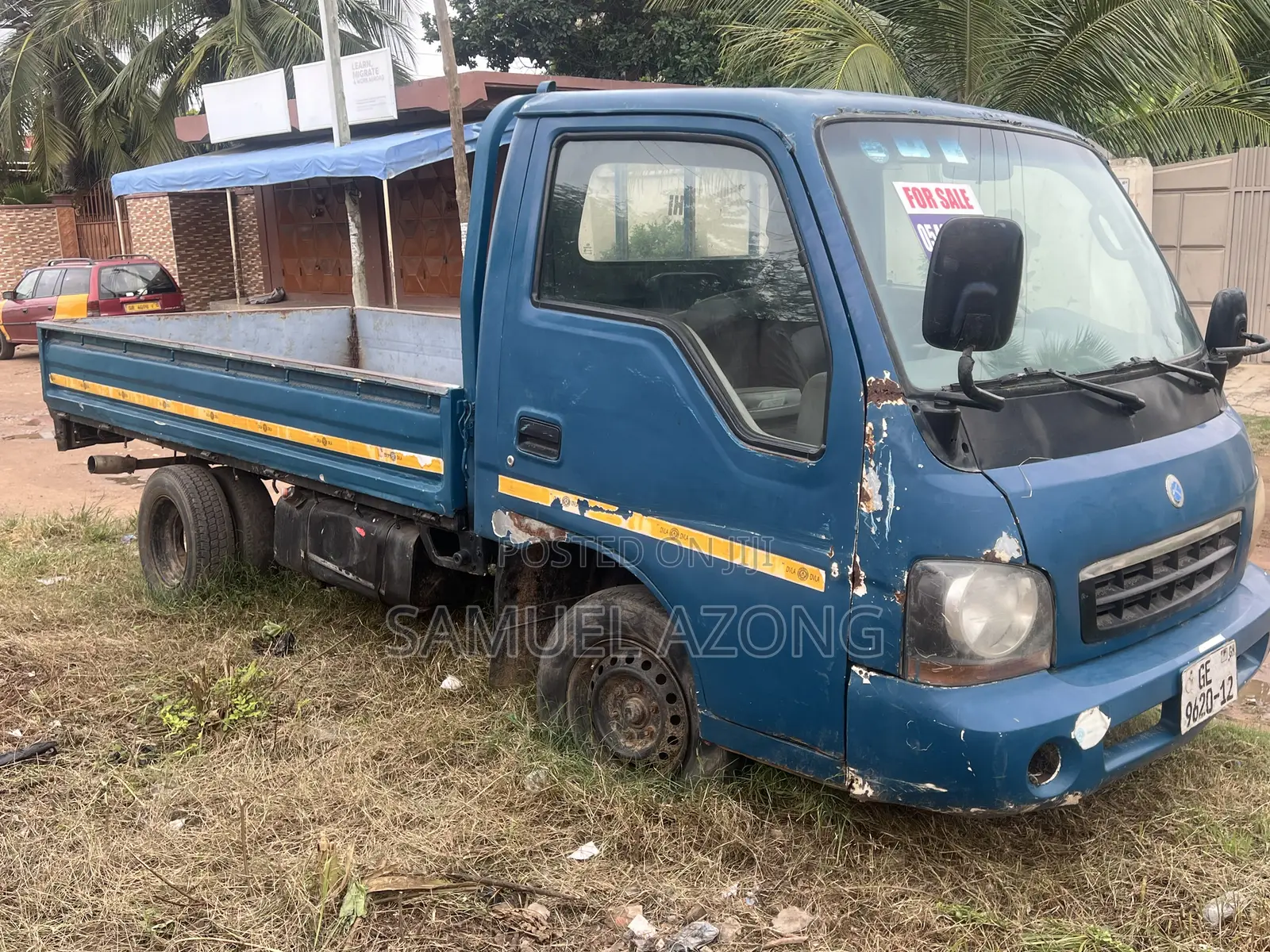 Kia Bongo Truck With Engine Issue