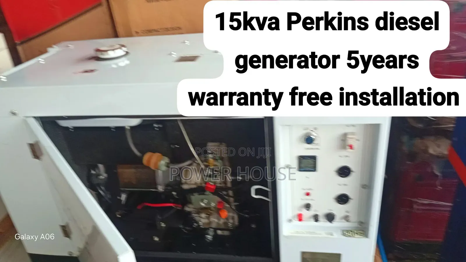 Heavy Duty 15kVA Diesel Generator – Professional Power Solution