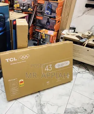 Order Efficient TCL 43” Qled Smart Satellite Android FHD TV(2025).