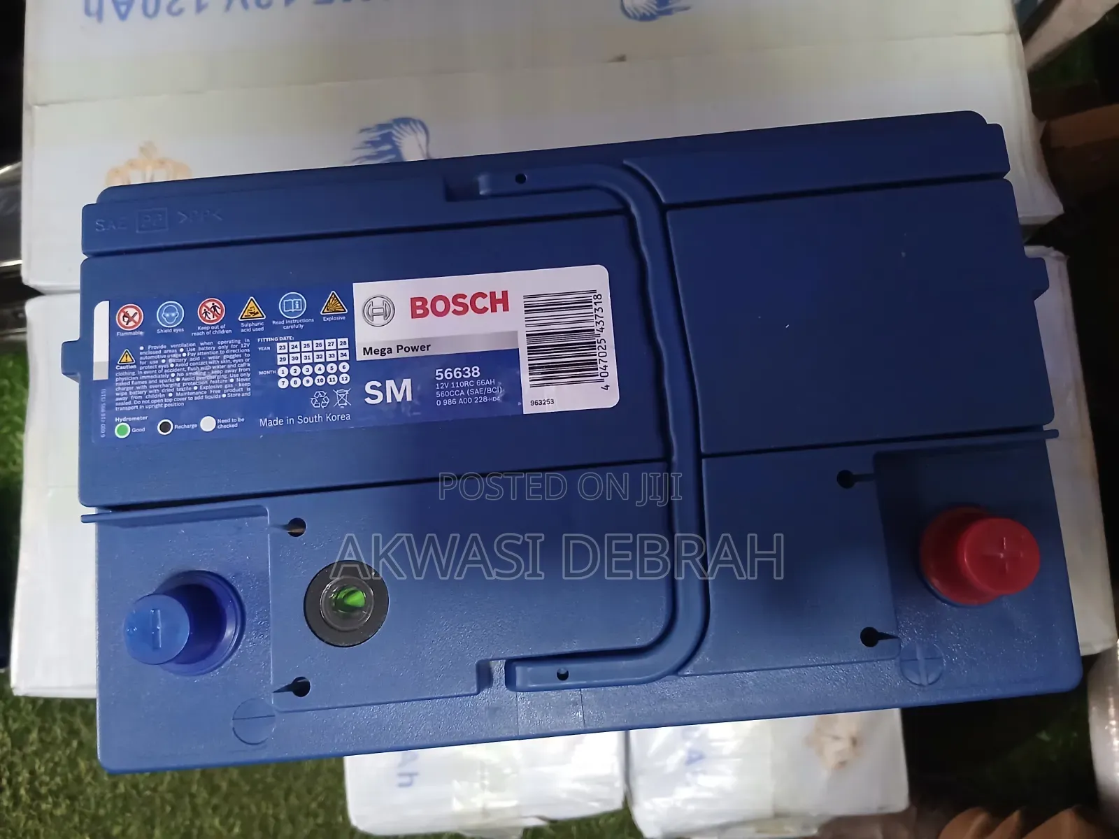 Original Bosch Batteries for Cars 17,15 13 Plate All Available