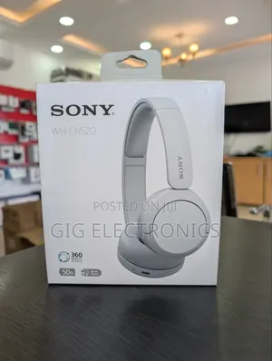 Sony WH-CH520 Wireless on-Ear Headphones With Microphone (Black)