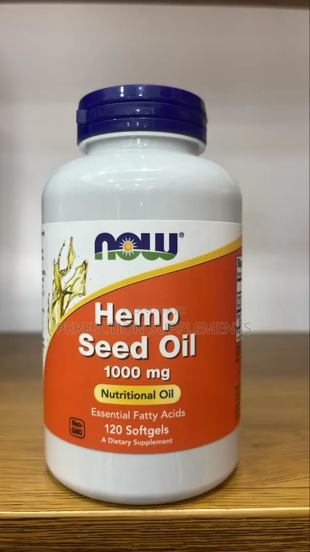 NOW Hemp Seed Oil 1000 Mg Softgels