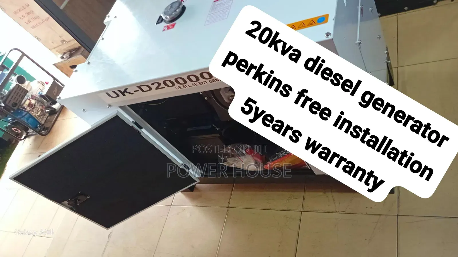 Reliable Perkins 20000W Diesel Generator – Silent Fuel Efficient