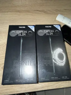New Tecno Camon Slim 256 GB Black