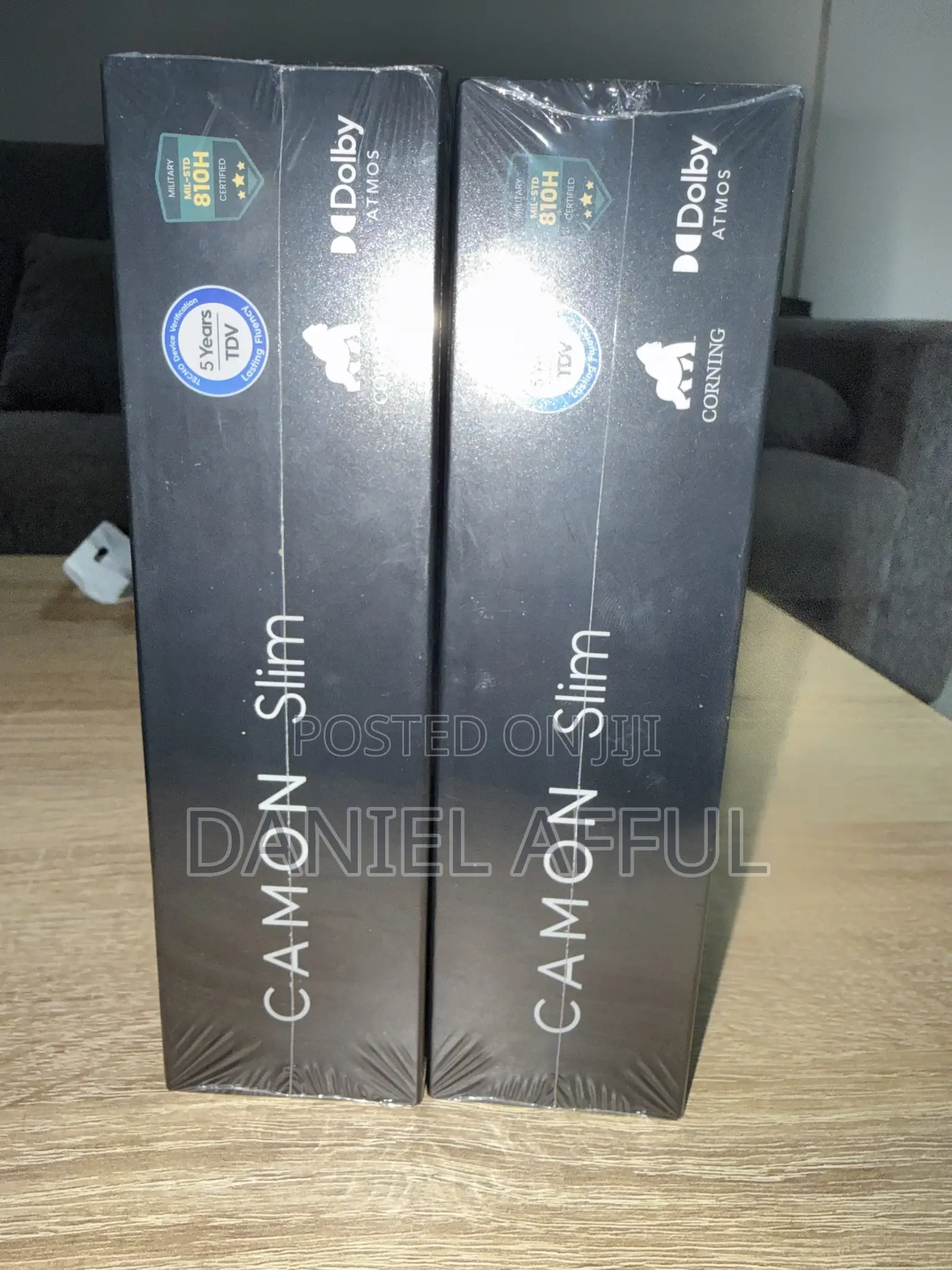 New Tecno Camon Slim 256 GB Black