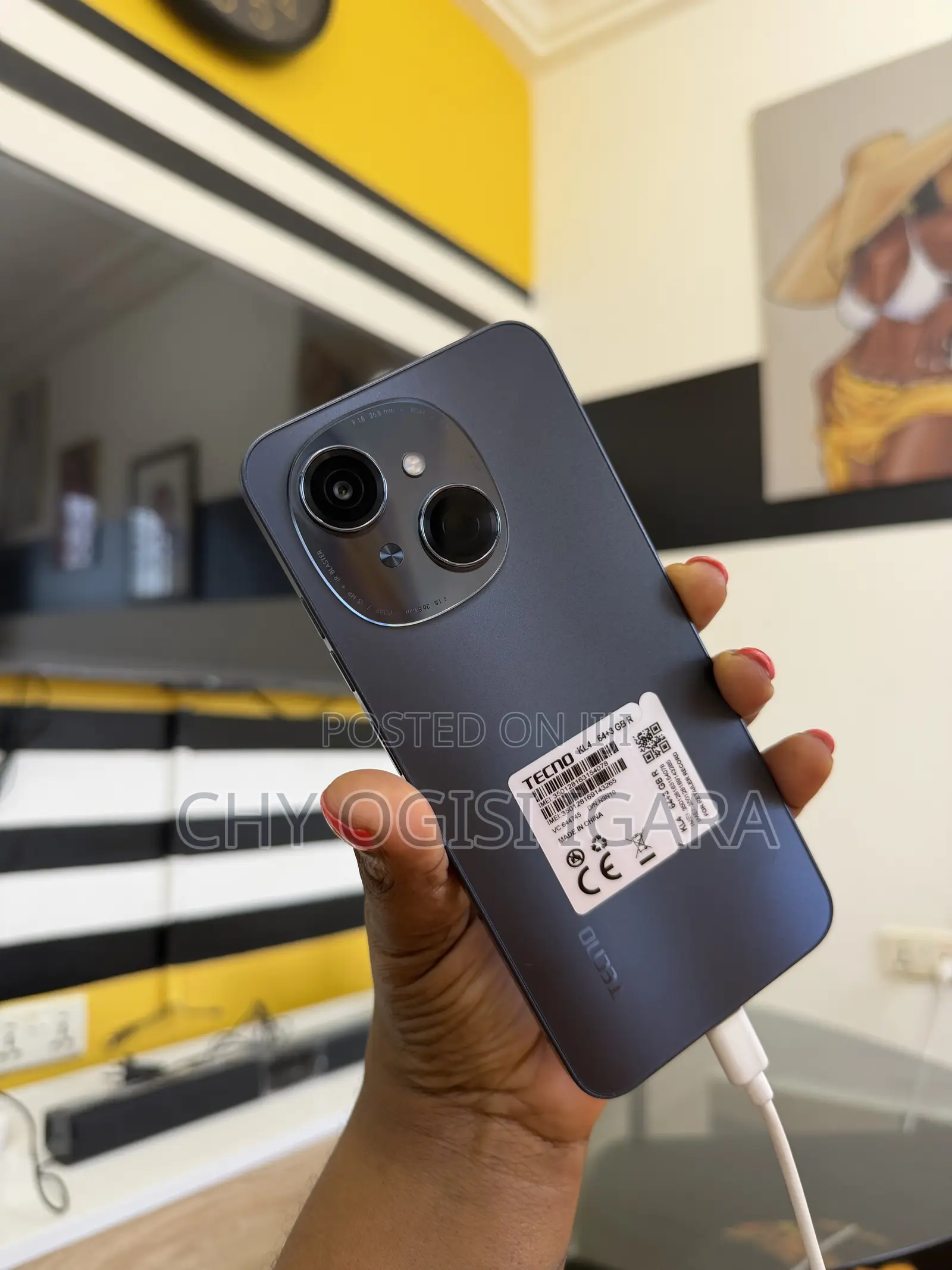 Tecno Pop 9 64 GB Black