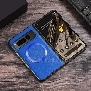 Google Pixel Fold One Hybrid Magnetic Leather Magsafe Case