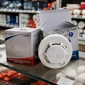 PC-718111 Battery Smoke Detector Alarm – Photoelectric Fire Alarm