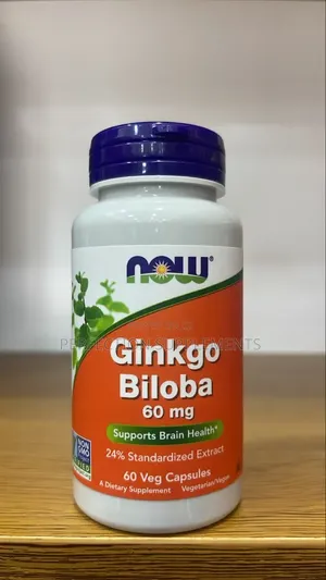 Ginkgo Biloba 60 Mg Veg Capsules Supports Brain Health*