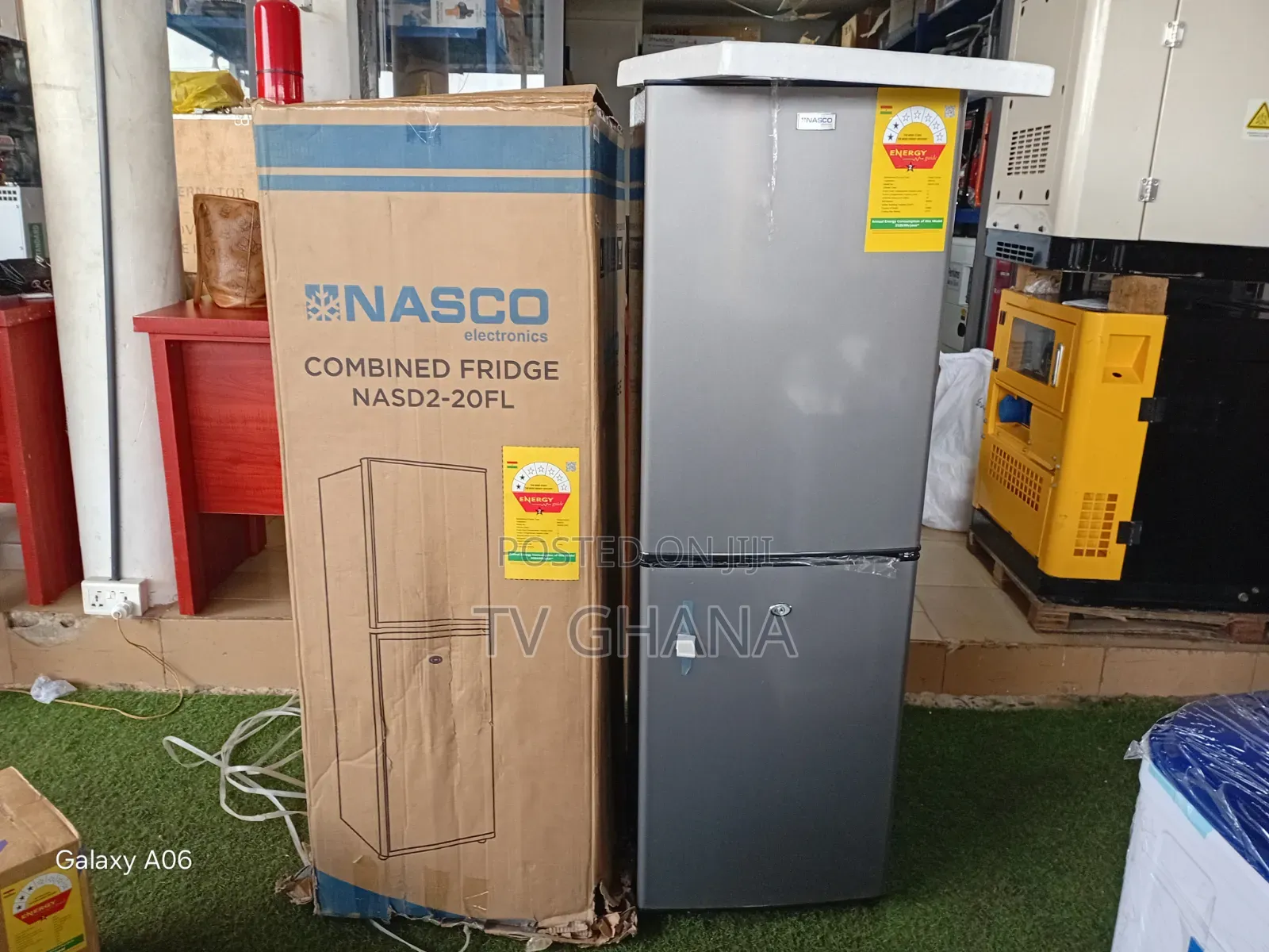 Original Nasco NASD2 158L Double Door Refrigerator158L
