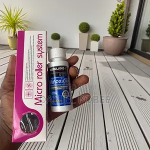 Kirkland Minoxidil 5% + Hyper Derma Roller – Hair Regrowth Combo