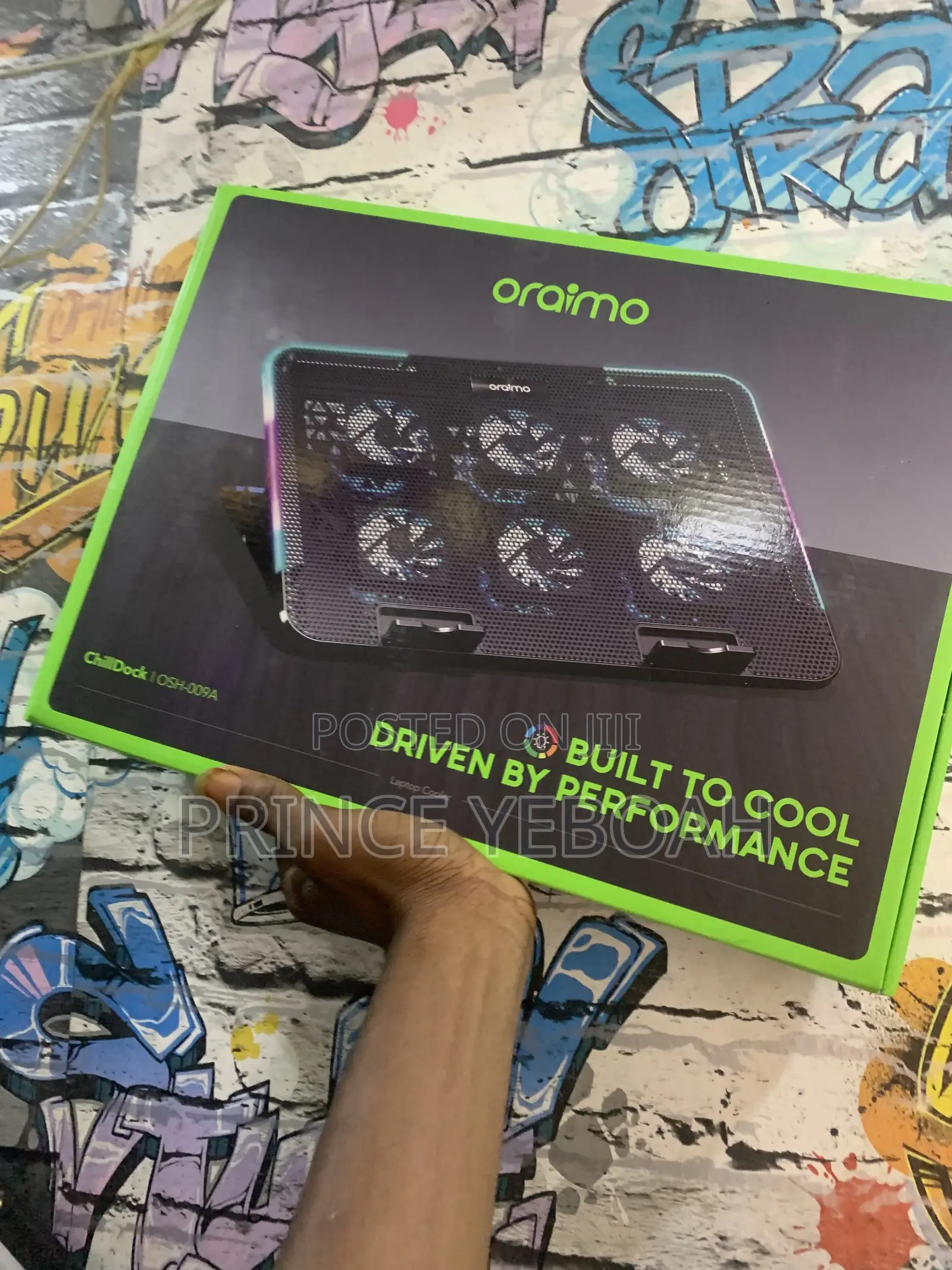 Oraimo ChillDock Laptop Cooling Pad