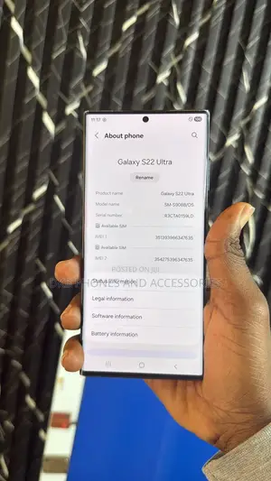 Samsung Galaxy S22 Ultra 128 GB Gold