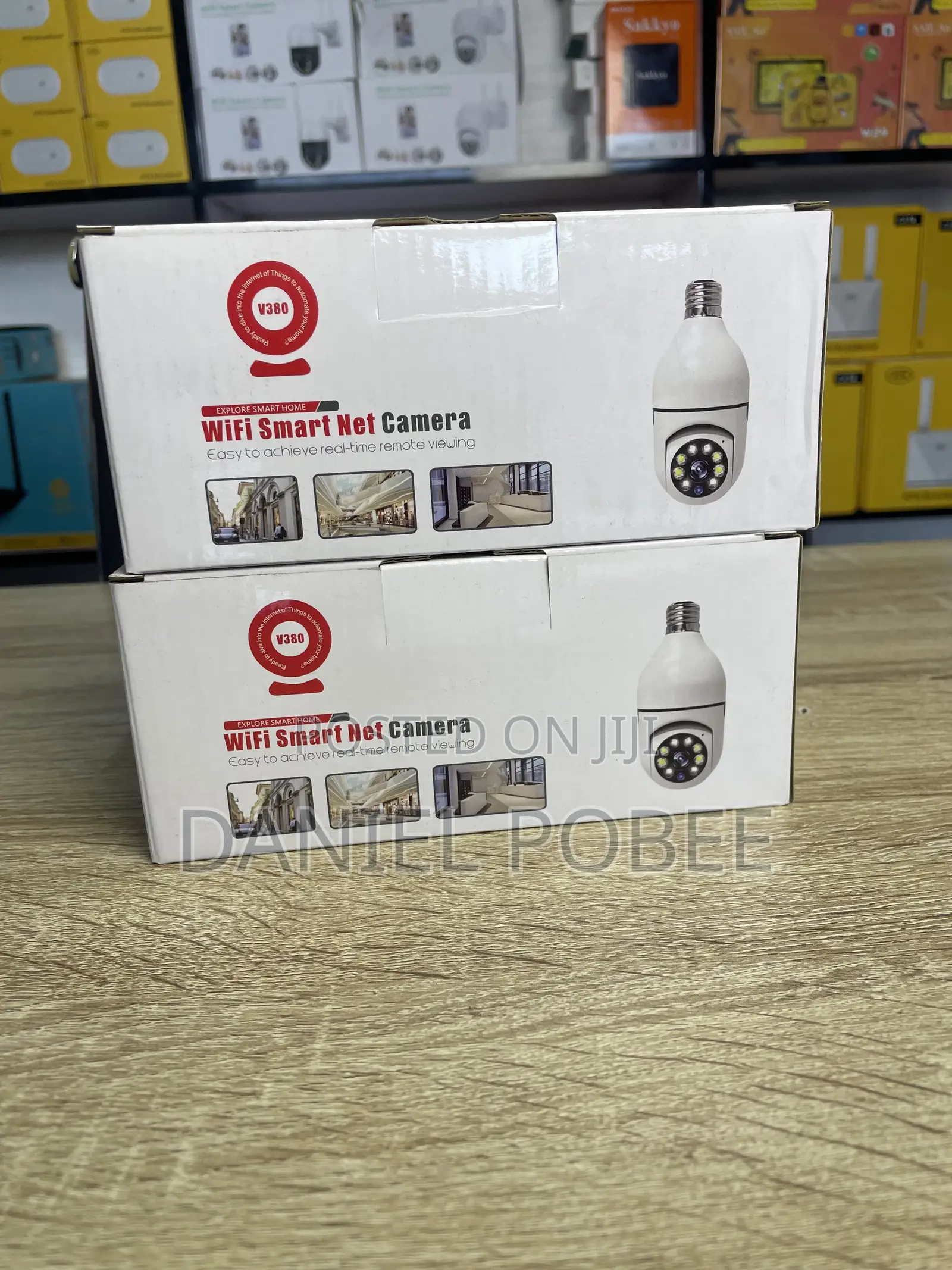 V380 WiFi Smart Net Camera – Bulb Camera With Real-Time Remote Viewing